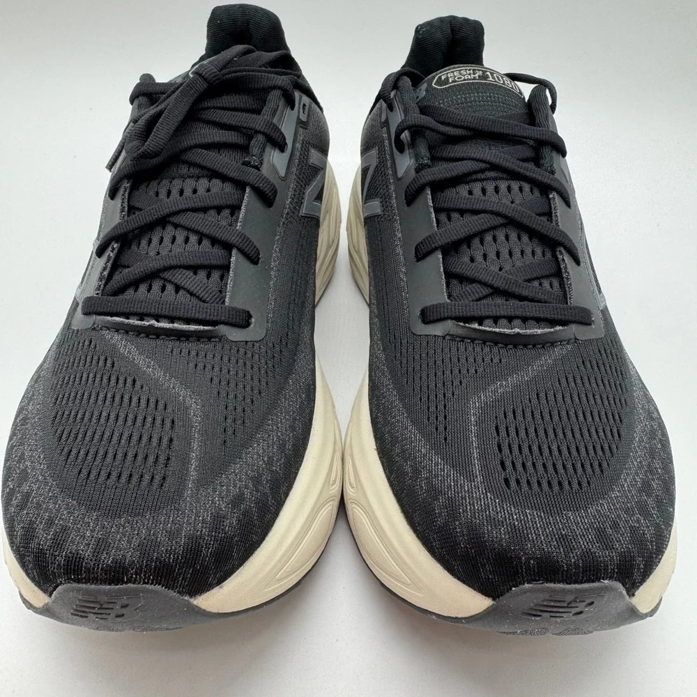 New Balance Fresh Foam X 1080v14 Black Grey Running Shoes Men's Size 11 D New